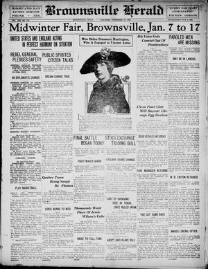 Brownsville Herald (Brownsville, Tex.), Vol. 21, No. 119, Ed. 1 Saturday, November 22, 1913