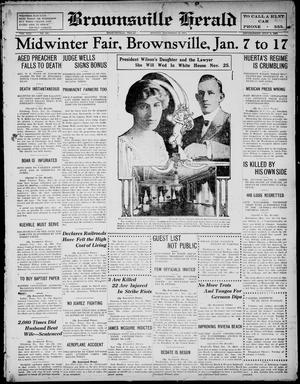 Brownsville Herald (Brownsville, Tex.), Vol. 21, No. 120, Ed. 1 Monday, November 24, 1913