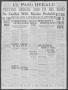 Primary view of El Paso Herald (El Paso, Tex.), Ed. 1, Friday, May 12, 1916