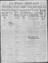 Primary view of El Paso Herald (El Paso, Tex.), Ed. 1, Monday, May 15, 1916