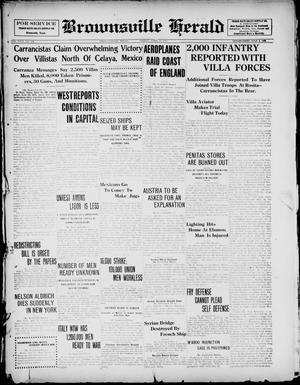 Brownsville Herald (Brownsville, Tex.), Vol. 22, No. 244, Ed. 1 Friday, April 16, 1915