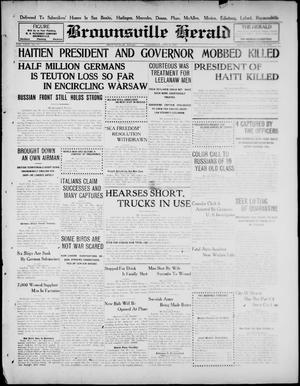 Brownsville Herald (Brownsville, Tex.), Vol. 23, No. 19, Ed. 1 Wednesday, July 28, 1915