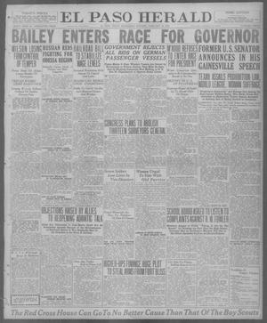 Primary view of object titled 'El Paso Herald (El Paso, Tex.), Ed. 1, Wednesday, February 18, 1920'.