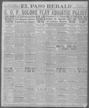 El Paso Herald (El Paso, Tex.), Ed. 1, Saturday, February 28, 1920