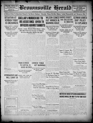 Brownsville Herald (Brownsville, Tex.), Vol. 23, No. 208, Ed. 1 Wednesday, March 8, 1916