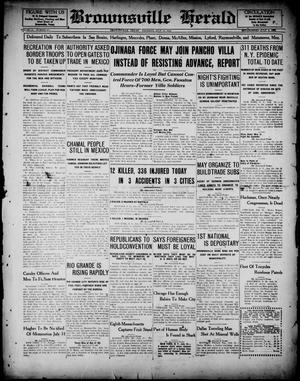Brownsville Herald (Brownsville, Tex.), Vol. 24, No. 317, Ed. 1 Thursday, July 13, 1916