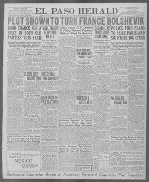 El Paso Herald (El Paso, Tex.), Ed. 1, Tuesday, May 18, 1920