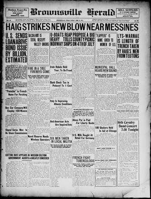 Brownsville Herald (Brownsville, Tex.), Vol. 23, No. 298, Ed. 1 Friday, June 15, 1917