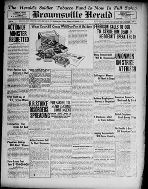 Brownsville Herald (Brownsville, Tex.), Vol. 24, No. 5, Ed. 1 Monday, September 17, 1917