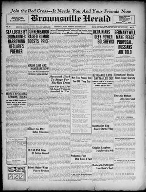 Brownsville Herald (Brownsville, Tex.), Vol. 24, No. 144, Ed. 1 Thursday, December 20, 1917