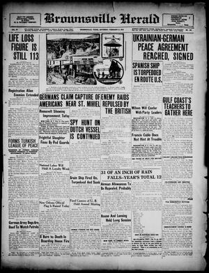 Brownsville Herald (Brownsville, Tex.), Vol. 24, No. 184, Ed. 1 Saturday, February 9, 1918
