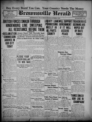 Brownsville Herald (Brownsville, Tex.), Vol. 25, No. 79, Ed. 1 Friday, October 4, 1918