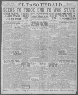 El Paso Herald (El Paso, Tex.), Ed. 1, Saturday, July 17, 1920