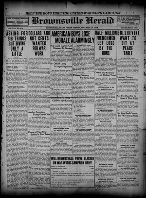 Brownsville Herald (Brownsville, Tex.), Vol. 25, No. 116, Ed. 1 Friday, November 15, 1918