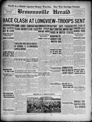 Brownsville Herald (Brownsville, Tex.), Vol. 26, No. 7, Ed. 1 Friday, July 11, 1919