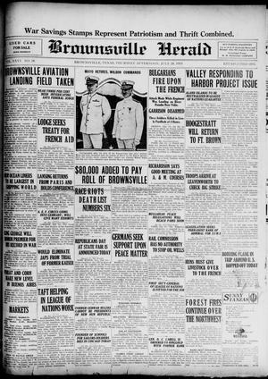 Brownsville Herald (Brownsville, Tex.), Vol. 26, No. 18, Ed. 1 Thursday, July 24, 1919