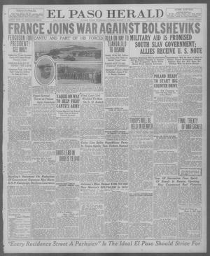 El Paso Herald (El Paso, Tex.), Ed. 1, Wednesday, August 11, 1920
