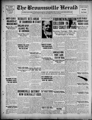 The Brownsville Herald (Brownsville, Tex.), Vol. 27, No. 14, Ed. 1 Saturday, July 17, 1920