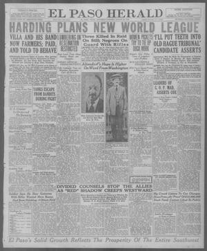 El Paso Herald (El Paso, Tex.), Ed. 1, Saturday, August 28, 1920
