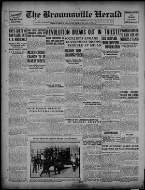 The Brownsville Herald (Brownsville, Tex.), Vol. 27, No. 70, Ed. 1 Saturday, September 11, 1920