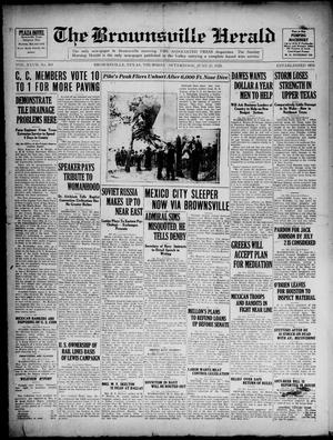The Brownsville Herald (Brownsville, Tex.), Vol. 27, No. 361, Ed. 1 Thursday, June 23, 1921