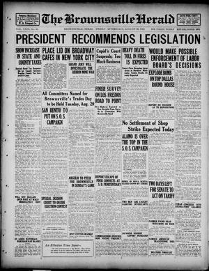The Brownsville Herald (Brownsville, Tex.), Vol. 29, No. 43, Ed. 1 Friday, August 18, 1922