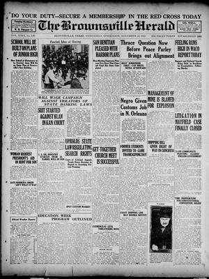 The Brownsville Herald (Brownsville, Tex.), Vol. 29, No. 139, Ed. 1 Wednesday, November 22, 1922