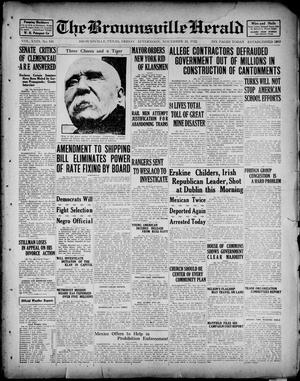 The Brownsville Herald (Brownsville, Tex.), Vol. 29, No. 141, Ed. 1 Friday, November 24, 1922