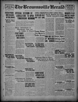 Primary view of object titled 'The Brownsville Herald (Brownsville, Tex.), Vol. 29, No. 282, Ed. 1 Sunday, April 15, 1923'.