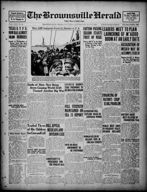 Primary view of object titled 'The Brownsville Herald (Brownsville, Tex.), Vol. 30, No. 4, Ed. 1 Saturday, July 7, 1923'.