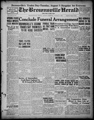 The Brownsville Herald (Brownsville, Tex.), Vol. 30, No. 33, Ed. 1 Sunday, August 5, 1923