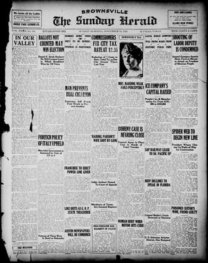 The Brownsville Sunday Herald (Brownsville, Tex.), Vol. 32, No. 145, Ed. 1 Sunday, November 16, 1924