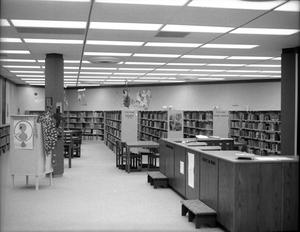 [Circulation Desk at Deaf Smith County Library]