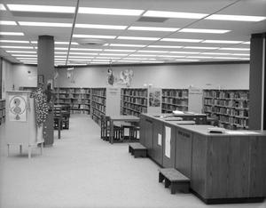 [Circulation Desk at Deaf Smith County Library]