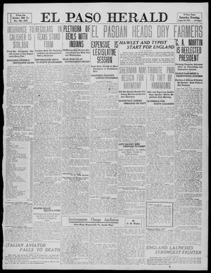El Paso Herald (El Paso, Tex.), Ed. 1, Saturday, August 20, 1910