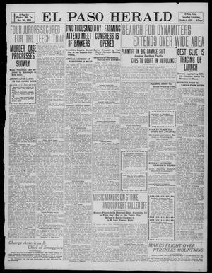 Primary view of object titled 'El Paso Herald (El Paso, Tex.), Ed. 1, Tuesday, October 4, 1910'.