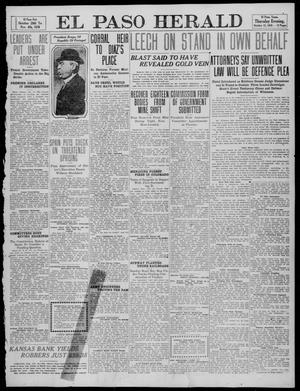 El Paso Herald (El Paso, Tex.), Ed. 1, Thursday, October 13, 1910