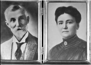 [Photographs of Thornton Edgar Shirley and Virginia Harriet Bean Shirley]