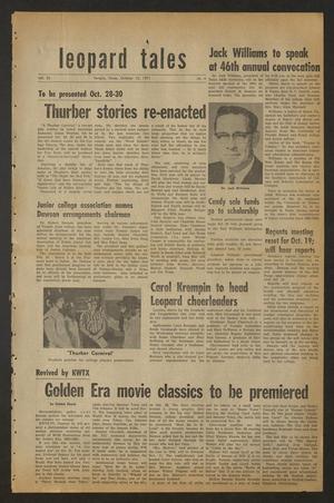 Leopard Tales (Temple, Tex.), Vol. 26, No. 4, Ed. 1 Friday, October 15, 1971