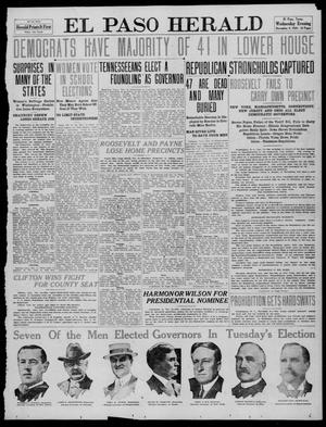 El Paso Herald (El Paso, Tex.), Ed. 1, Wednesday, November 9, 1910