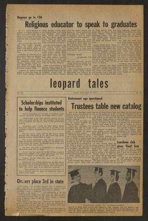 Leopard Tales (Temple, Tex.), Vol. 26, No. 12, Ed. 1 Friday, April 21, 1972