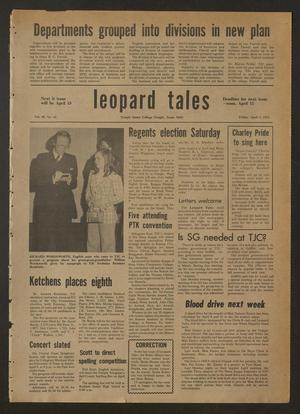 Primary view of object titled 'Leopard Tales (Temple, Tex.), Vol. 28, No. 12, Ed. 1 Friday, April 5, 1974'.