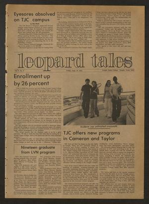 Primary view of object titled 'Leopard Tales (Temple, Tex.), Vol. 29, No. 2, Ed. 1 Friday, September 27, 1974'.