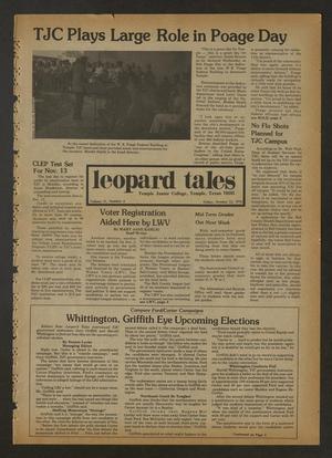 Primary view of object titled 'Leopard Tales (Temple, Tex.), Vol. 31, No. 4, Ed. 1 Friday, October 22, 1976'.