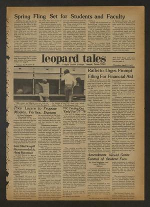 Primary view of object titled 'Leopard Tales (Temple, Tex.), Vol. 31, No. 17, Ed. 1 Thursday, April 21, 1977'.