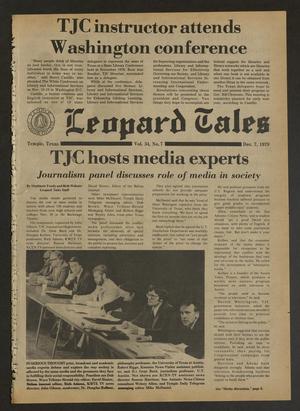 Leopard Tales (Temple, Tex.), Vol. 34, No. 7, Ed. 1 Friday, December 7, 1979
