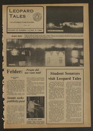 Leopard Tales (Temple, Tex.), Vol. 35, No. 14, Ed. 1 Friday, December 5, 1980
