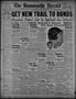 Thumbnail image of item number 1 in: 'The Brownsville Herald (Brownsville, Tex.), Vol. 36, No. 255, Ed. 1 Friday, March 23, 1928'.