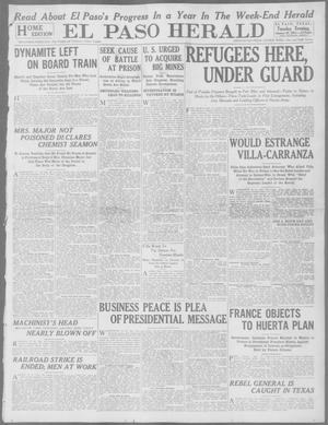 Primary view of object titled 'El Paso Herald (El Paso, Tex.), Ed. 1, Tuesday, January 20, 1914'.