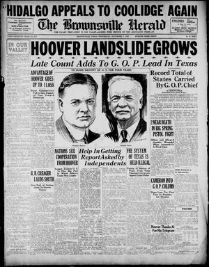 The Brownsville Herald (Brownsville, Tex.), Vol. 37, No. 127, Ed. 2 Wednesday, November 7, 1928